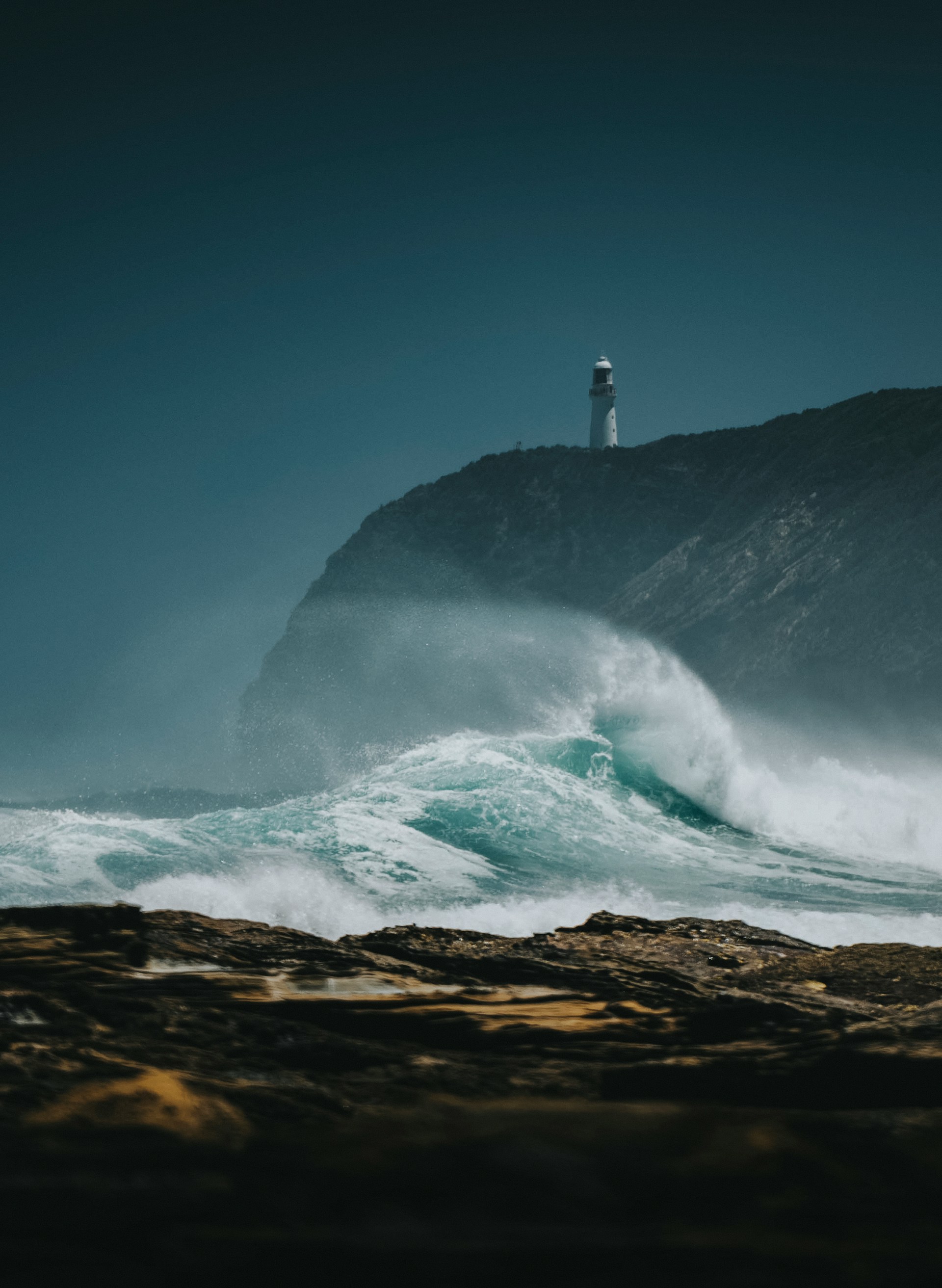 Lighthouse on beach
